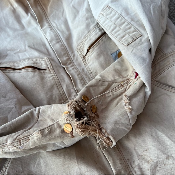 Vintage Carhartt Faded Insulated Coveralls - Picture 3 of 5